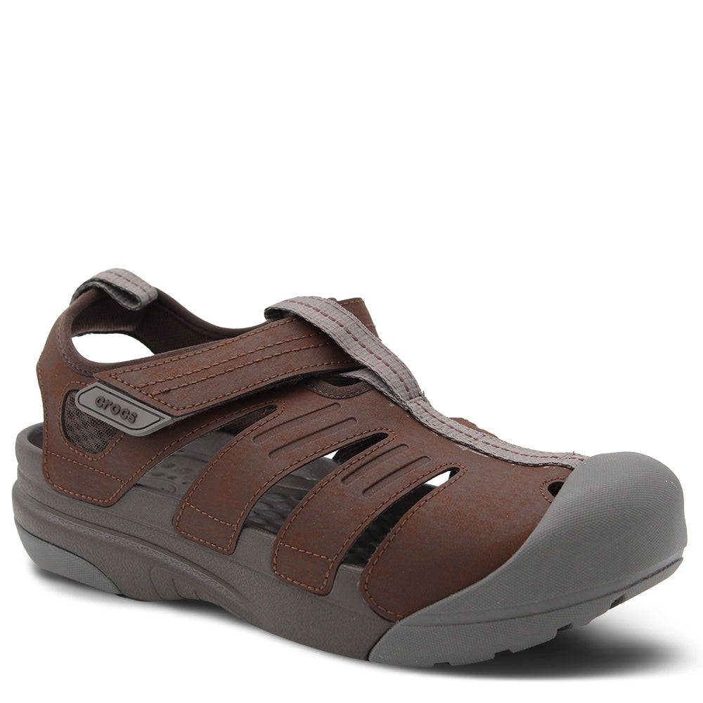 Crocs Yukon Fisherman Sandals Brown