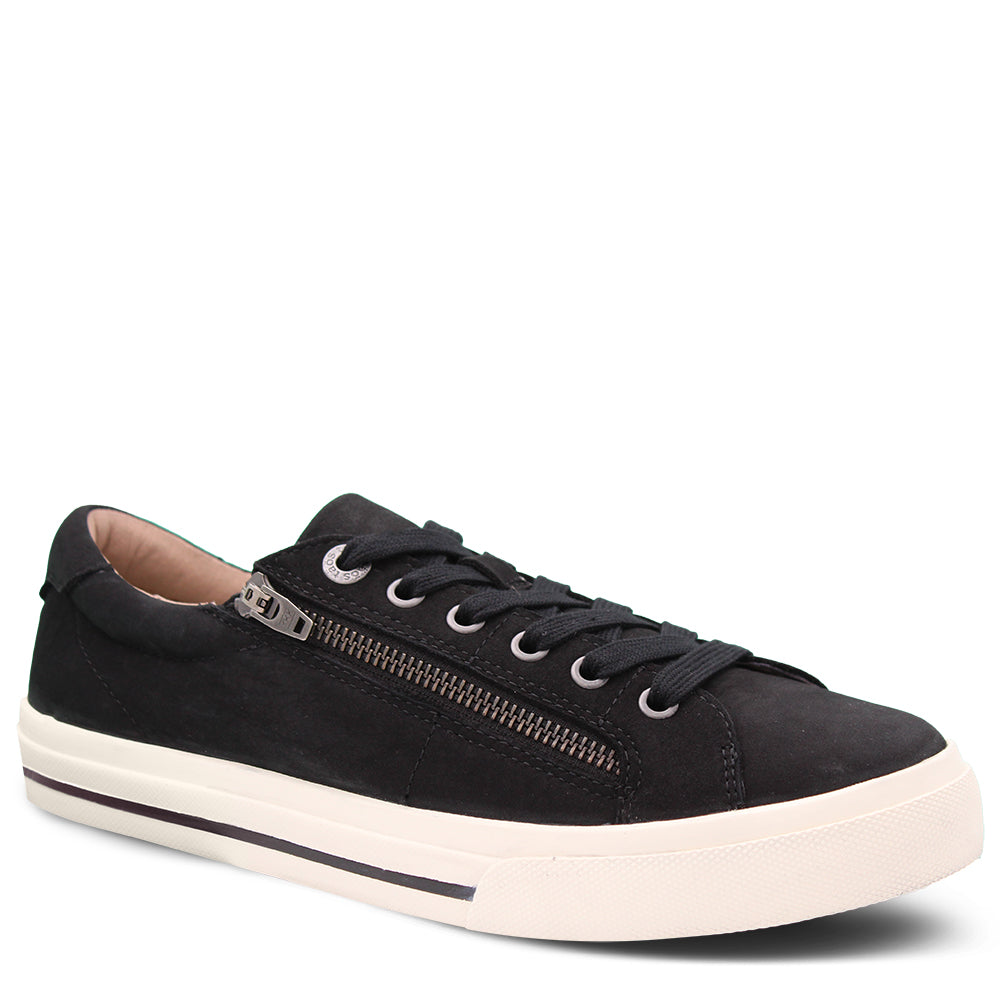 Taos Z soul Lux Women's Leather Sneakers Black