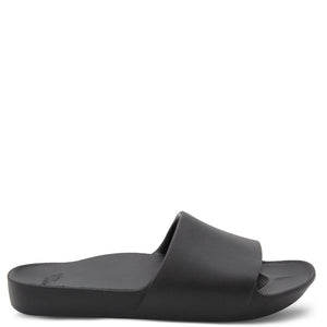 Archies Arch Support Slides Black