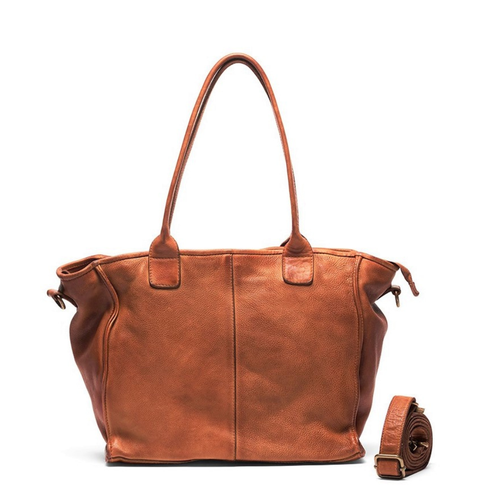 Oran Ariana Leather Handbag Tan