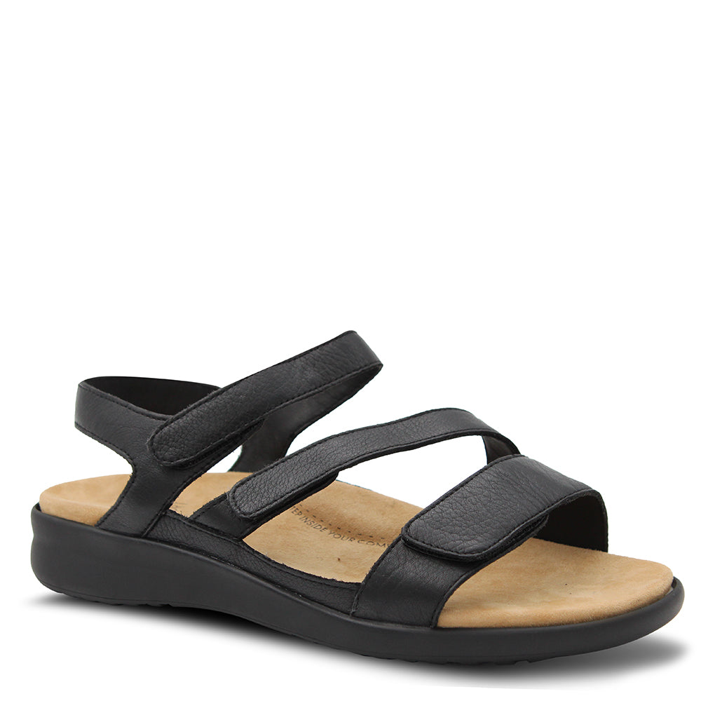Ziera Boyde Women's Flat Sandals Black