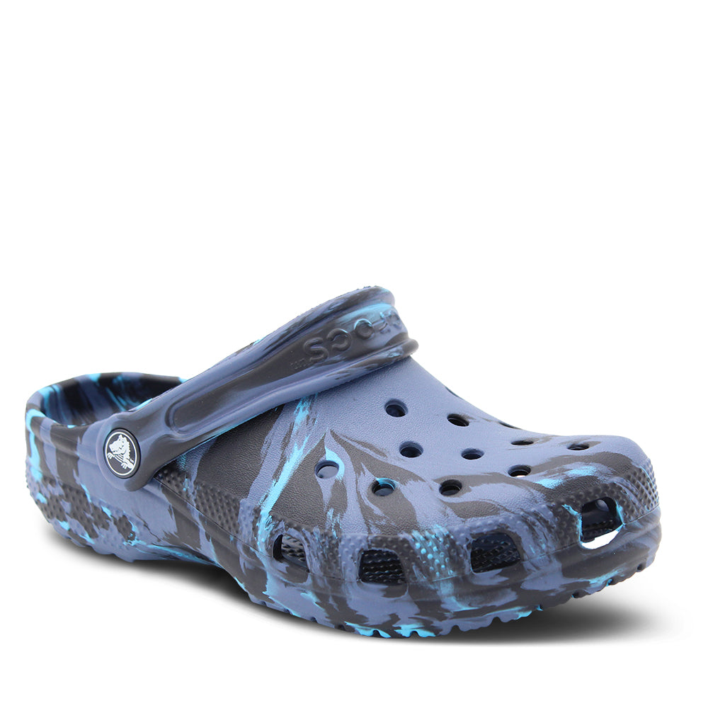Crocs Classic Marbled Clogs Blue