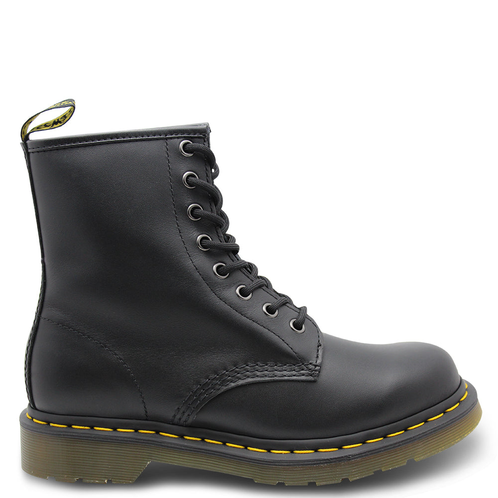 Dr Martens Eight Eyelet Black Nappa