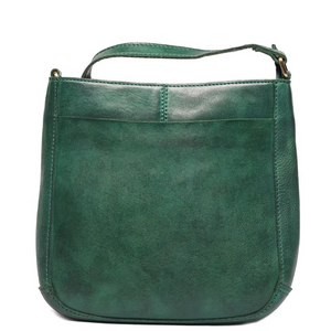 Oran Leather Remi Handbag Green