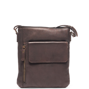 Oran Ruth Women's Leather Brown Handbag