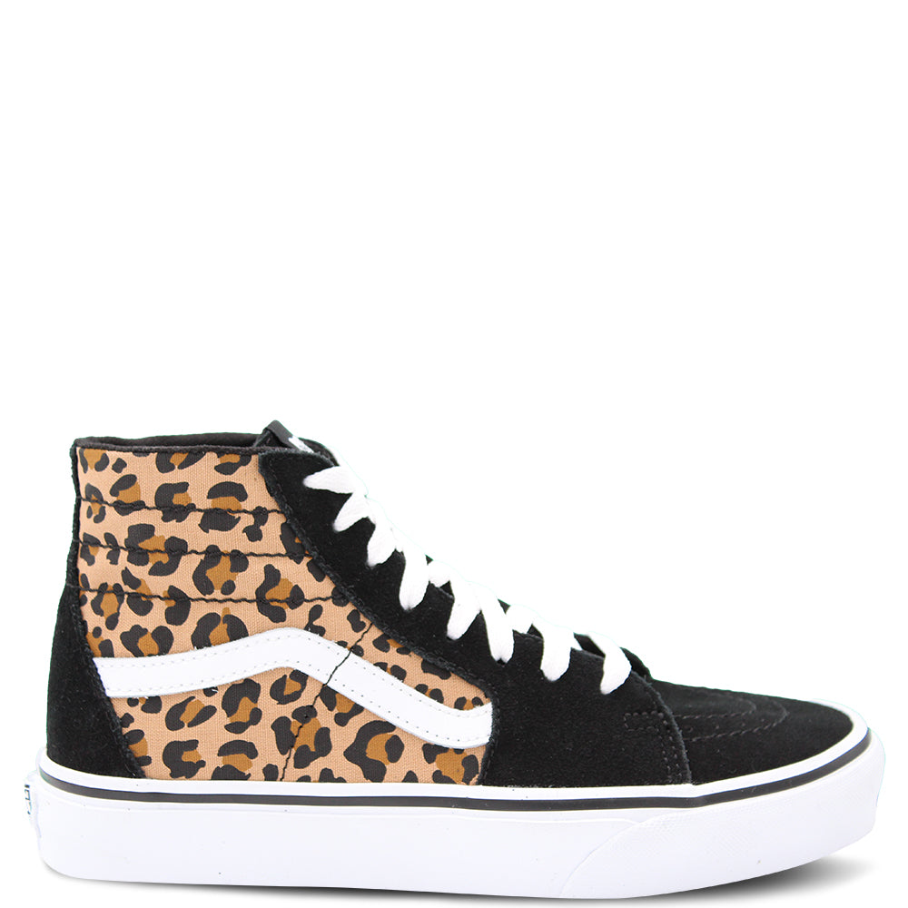 Vans Sk8 Hi op Sneakers Black Animal