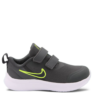 Nike Star Runner 3 Infants Running Shoes Grey Green