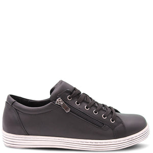 Cabello Unity Women's Leather Sneakers Black