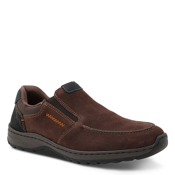 Rieker 03350 Men's Slip On Style Sneakers Brown