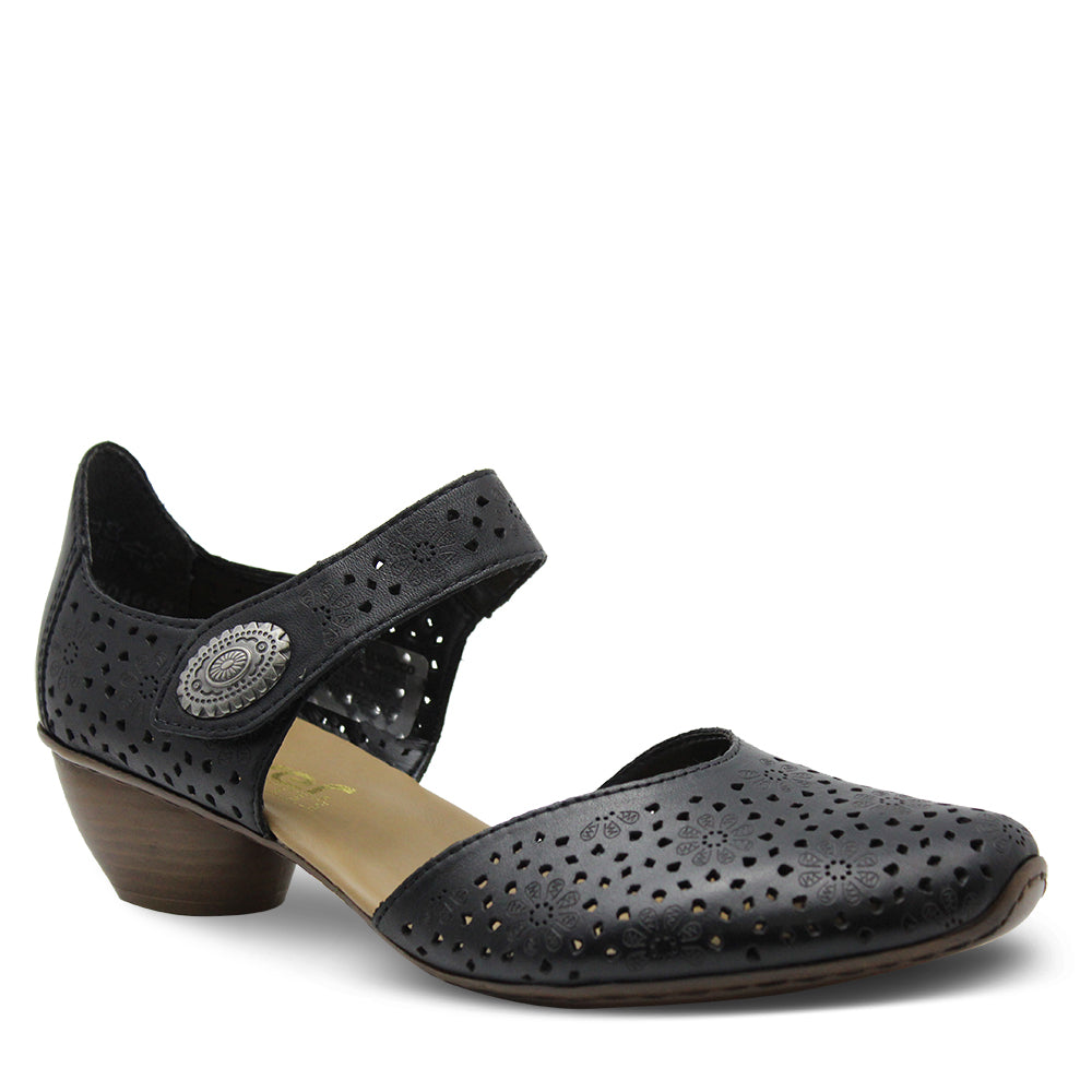 Reiker 43711 Womens Black Shoe