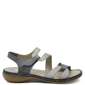 Reiker 65969 Grey Womens Sandal