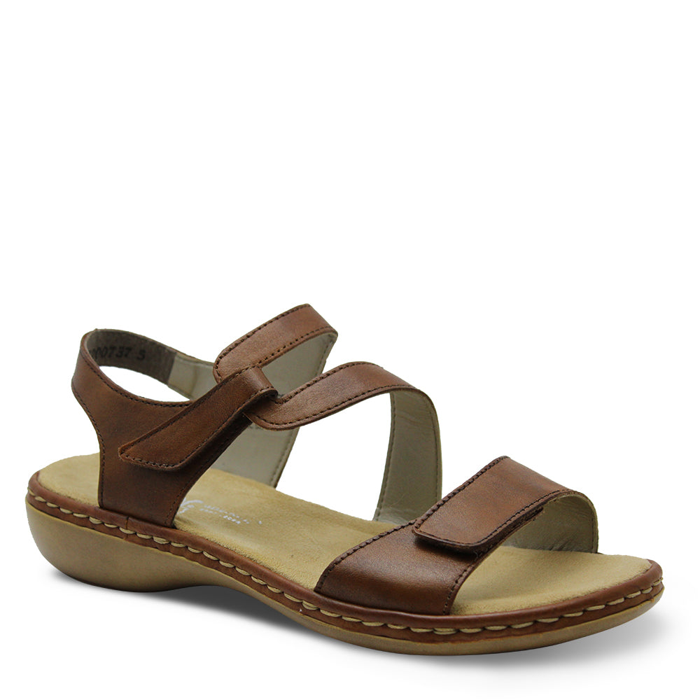 Reiker 659C7 Brown Womens Sandal