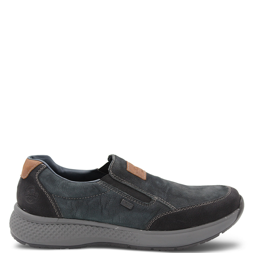 Rieker B7654 Men's Slip On Sneakers Grey