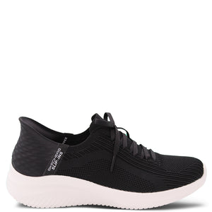 Skechers Brilliant Path Ultra Flex 3.0 Womens Sneakers Black White