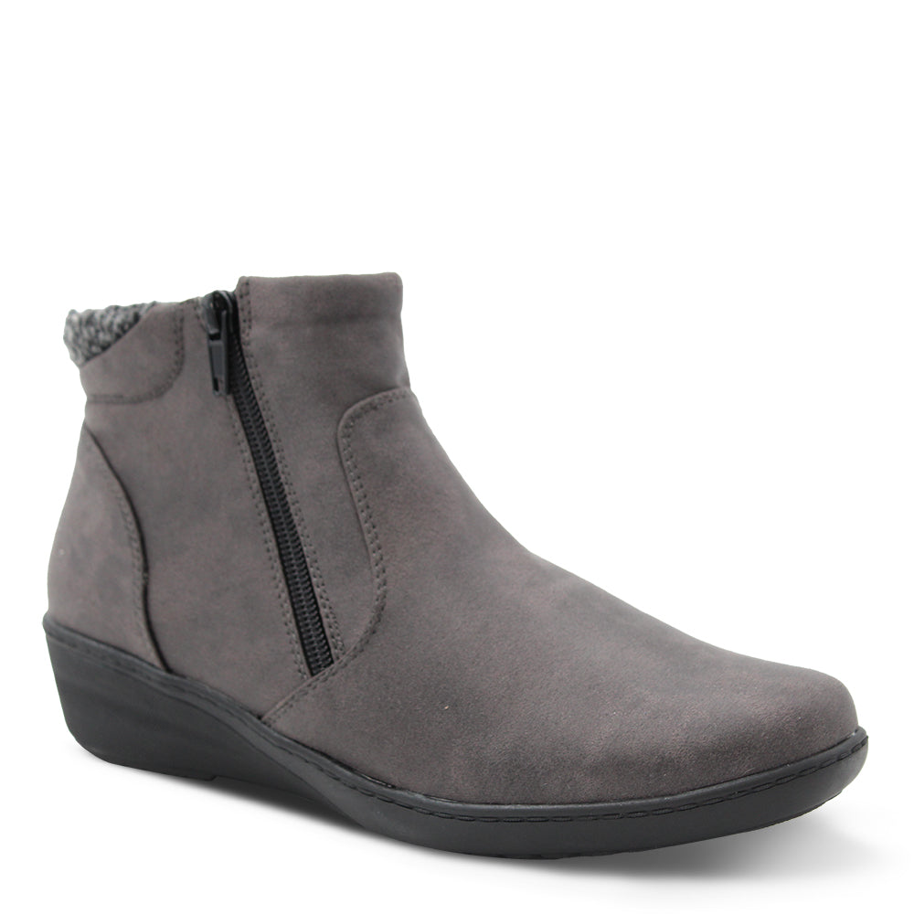 Bay Lane Castell Womens Flat Boots Grey