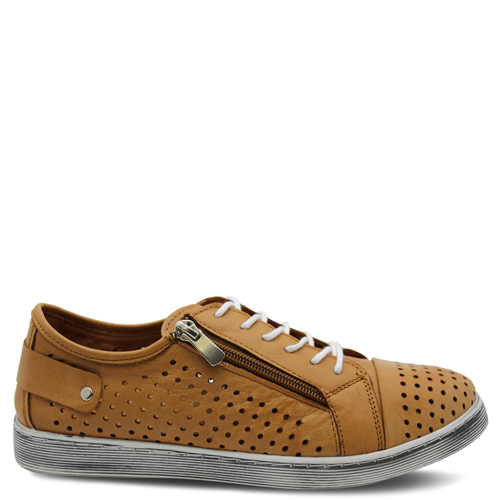Cabello EG17 Tan Womens Casual Sneaker