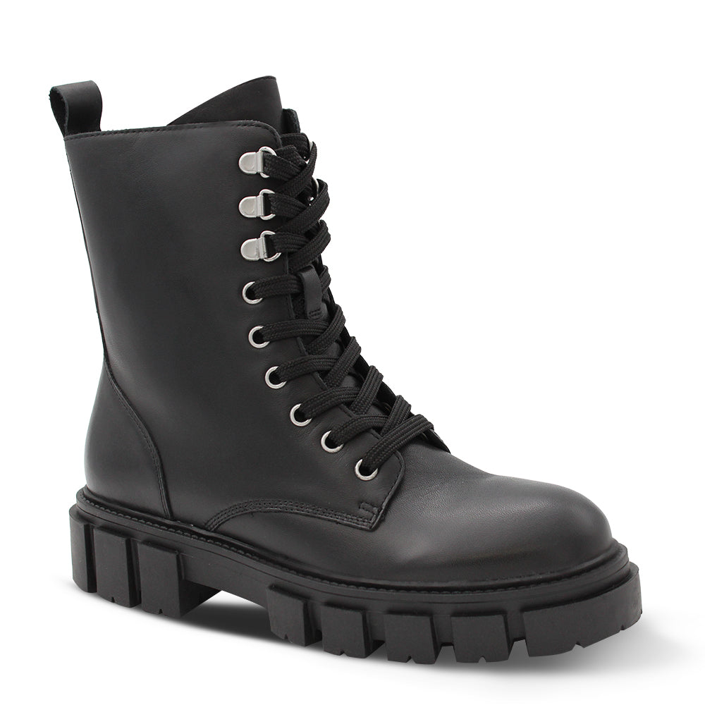 EOS Feature Women's Chucky Sole Boots Black