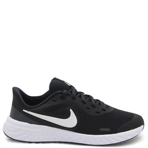 Nike Revolution 5 GS Black/White Runner