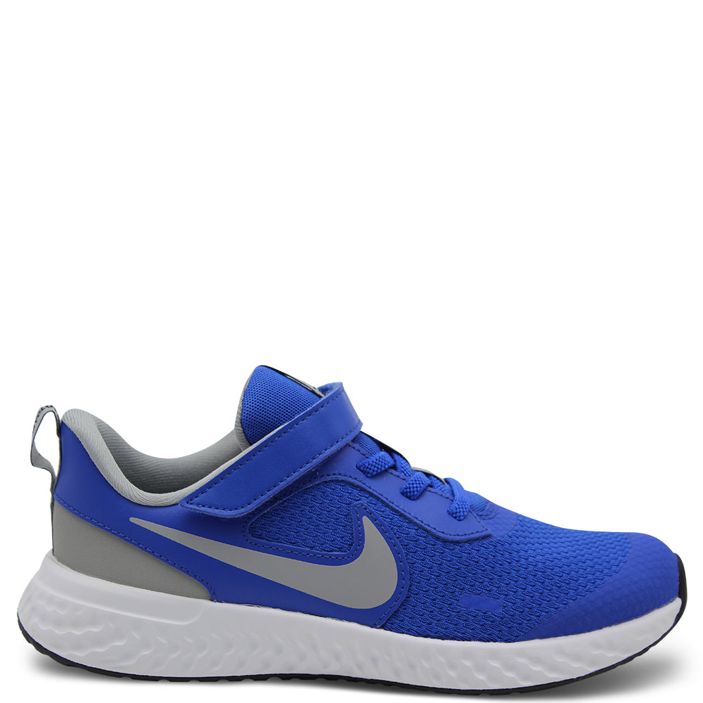 Nike Revolution 5 PS Blue/Grey Kid's Runner