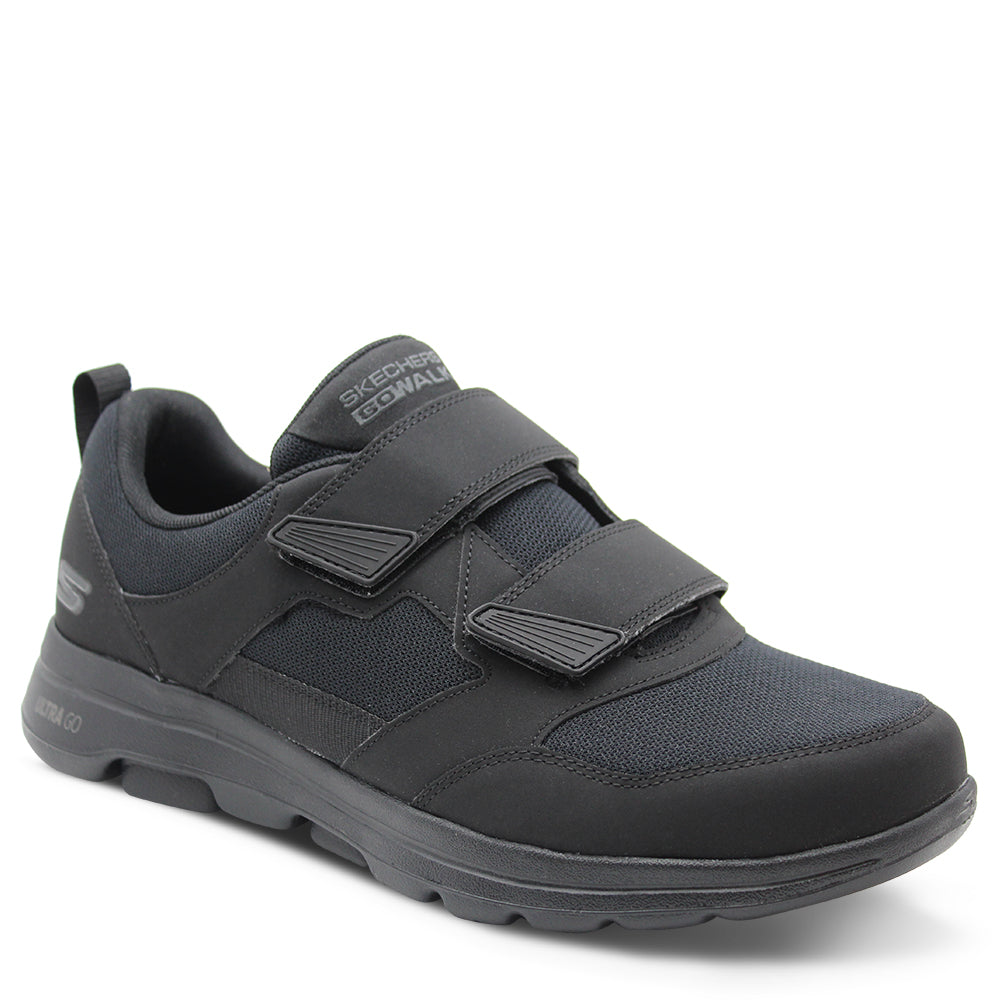 Skechers Wistful Men's Black Velcro Sneaker