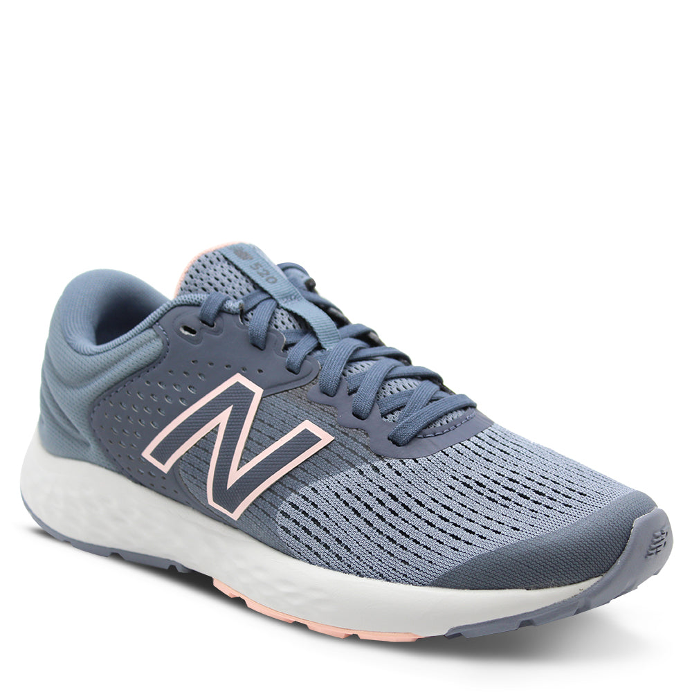 New Balance W520 Women's Grey/Pink Running Shoe