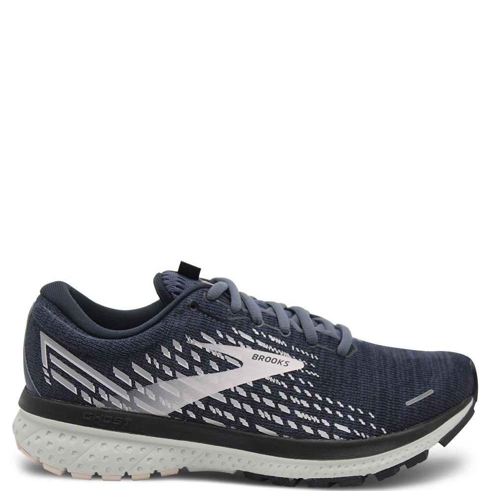 Brooks Ghost 13 Womens Black /Primrose Running Shoe