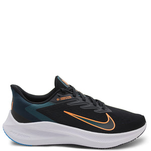 Nike Zoom Winflo 7 Black/Orange Mens Runner