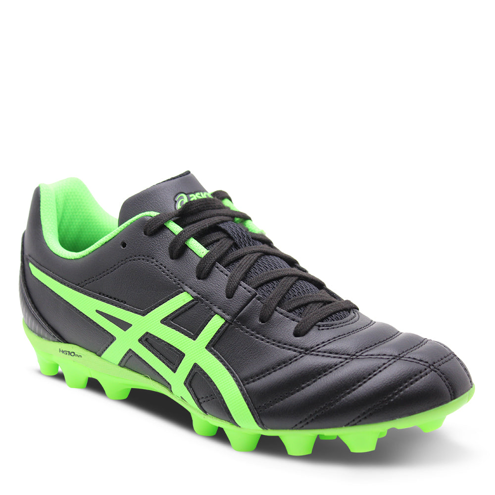 Asics Lethal Flash IT GS Black/Green Football Boot