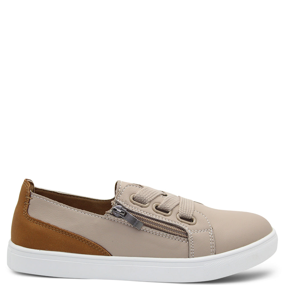 Bay Lane Footwear Clover Women's Sneakers Nude