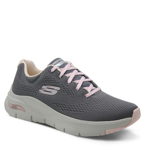 Skechers Big Appeal Women's Arch Fit Sneaker Grey/Pink