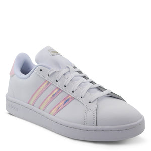Adidas Grand Court Womens Sneakers White Pink