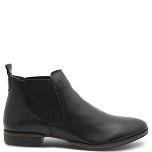 Eos Footwear Gala Women's Flat Leather Black Boots