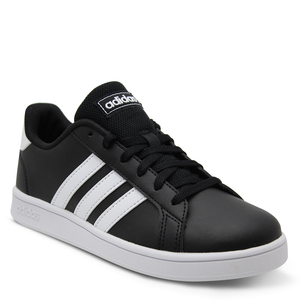 Adidas Grand Court Kids Sneakers Black & White