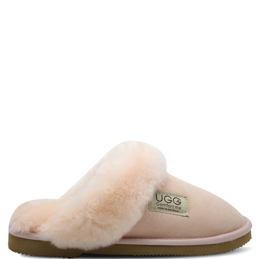 Comfort Me Ugg Wombat Women's Scuff Sheepskin Slippers Pink