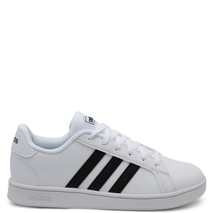 Adidas Grand Court Kids Sneakers White & Black