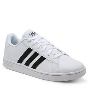 Adidas Grand Court Kids Sneakers White & Black