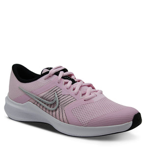 Nike Downshifter 11 Infants Running Sports Shoes Pink/Silver 