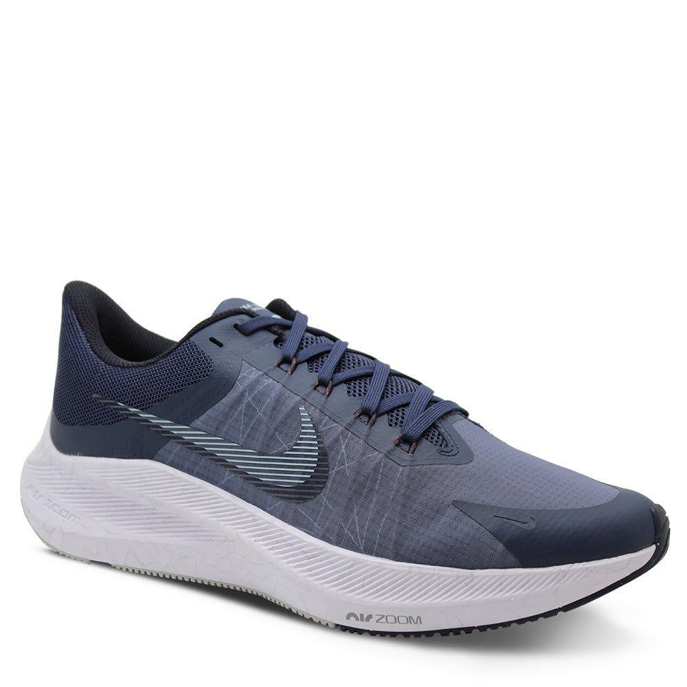 Nike Air Zoom Winflo 8 Men's Running Sports Shoes Blue Grey