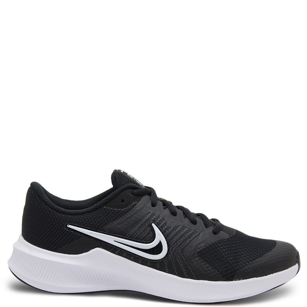 Nike Downshifter 11 Infants Running Sports Shoes Black/White