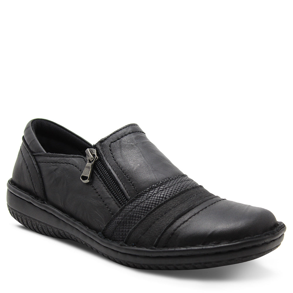 Cabello 5849-27 Womens Flat Casual Black