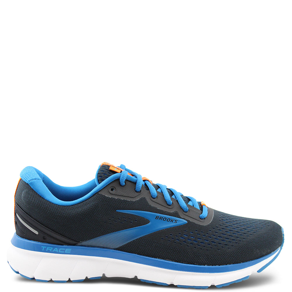 Brooks Trace Men's Running Shoes Black Blue