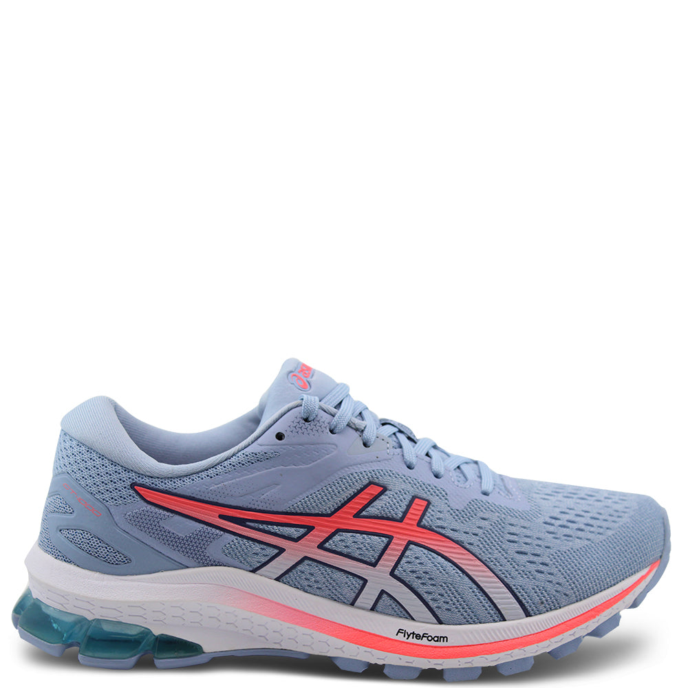 Asics GT1000 10 Women's Running Shoes Sky Blue Coral