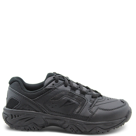 Ascent Cluster Kids School Shoes Black