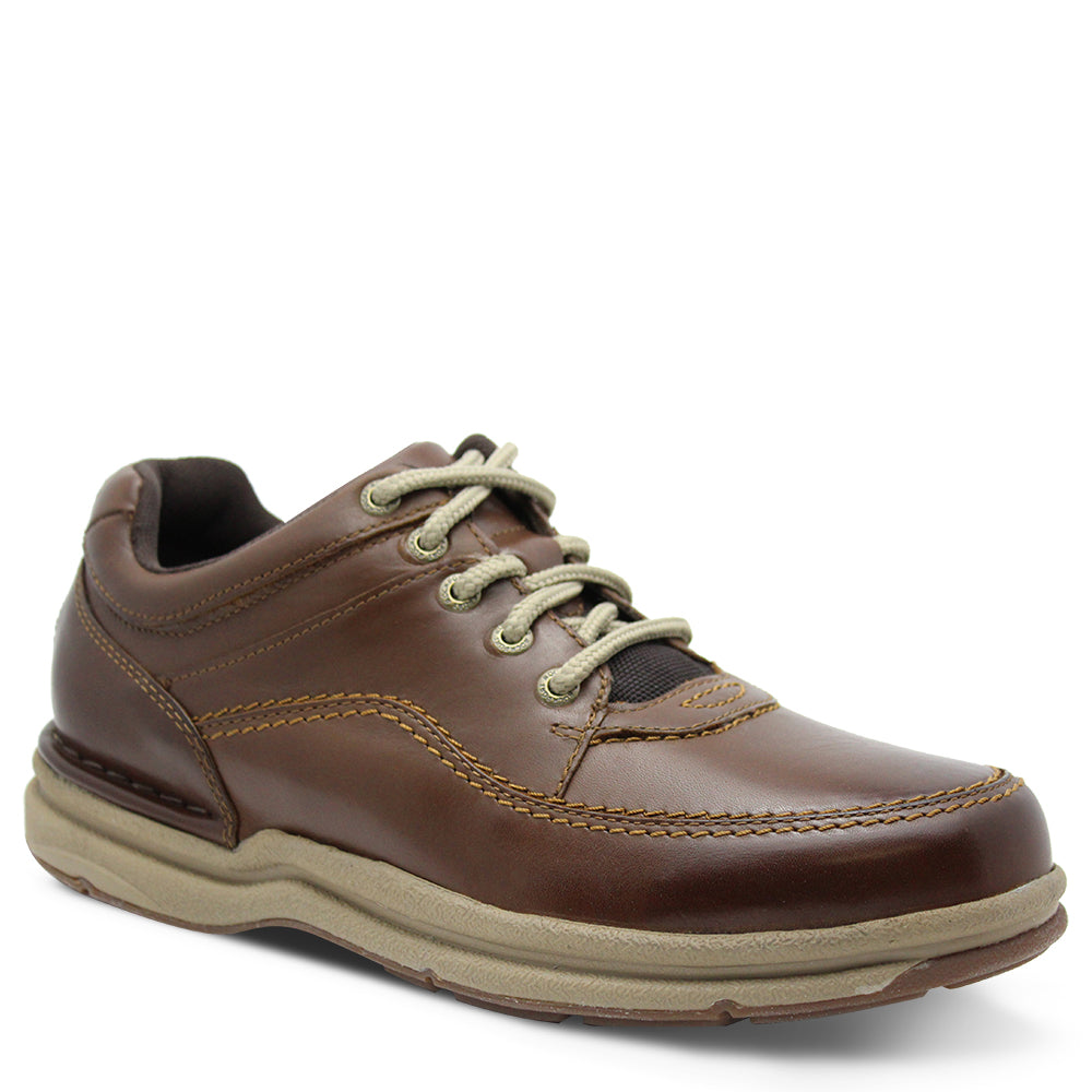 Rockport MWT Tour Mens Casual Lace Mid Brown