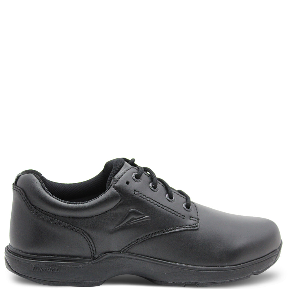 Ascent Apex Senior School Shoes Black