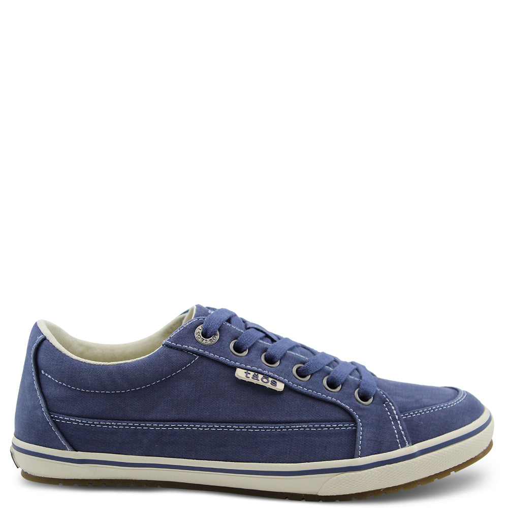 Taos Footwear Moc Star Women's Canvas Sneakers Indigo