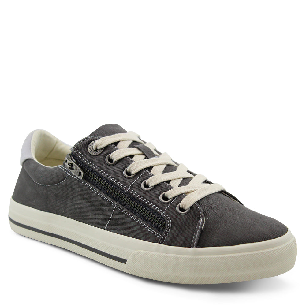 Taos Footwear Z Soul Women's Canvas Sneakers Graphite