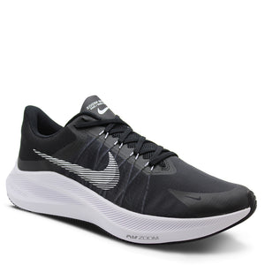 Nike Air Zoom Winflo 8 Men's Running Sports Shoes Black White