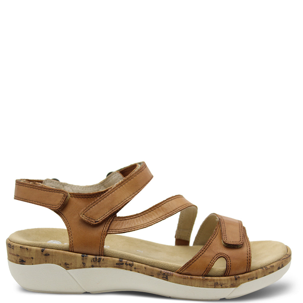 Rieker R6850 Women's Sandal Tan