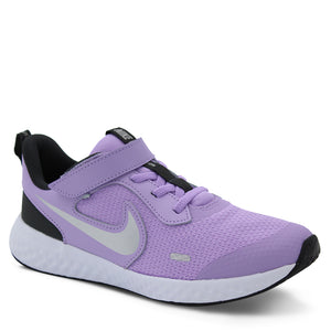 Nike Revolution 5 PS kids Running shoes lilac silver 